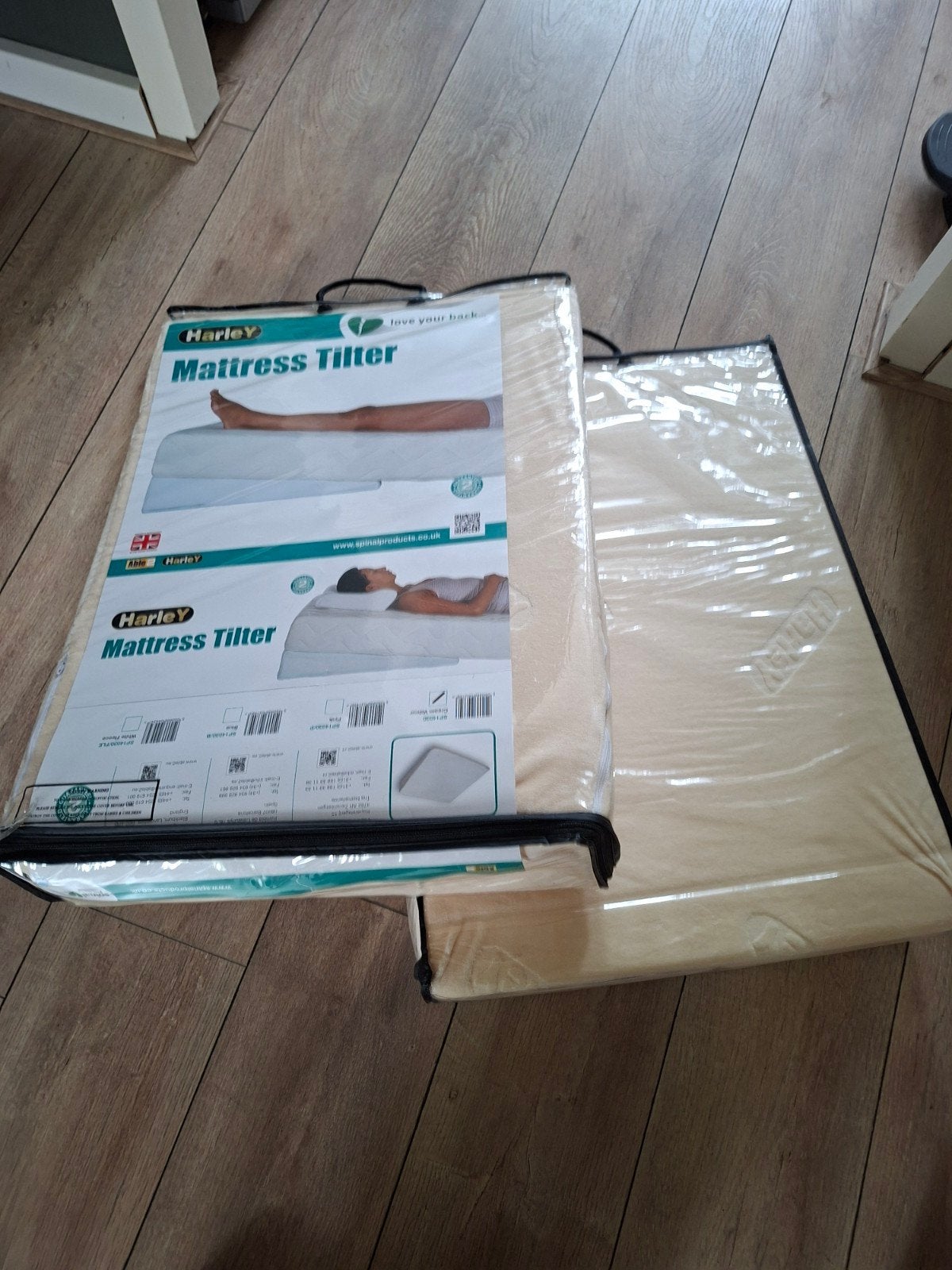 2 x Harley Matrastilter Nieuw , 63x45x13,Creme, Ophalen, Nieuw