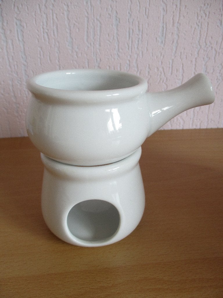 Boterwarmer -  Chocoladewarmer - L Dake en Zn. - 4 stuks, Overige typen, Ophalen of Verzenden, Zo goed als nieuw, Overige stijlen