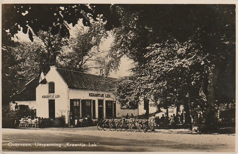 Overveen Kraantje Lek 1943, Ophalen of Verzenden, 1940 tot 1960, Gelopen, Noord-Holland
