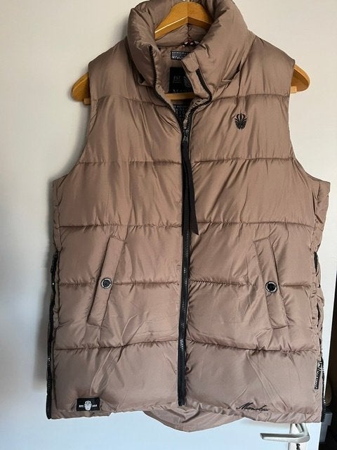 Bodywarmer  (Nieuw/Maat:XL.), Kleding | Dames, Bodywarmers, Marikoo, Bruin, Maat 46/48 (XL) of groter, Nieuw