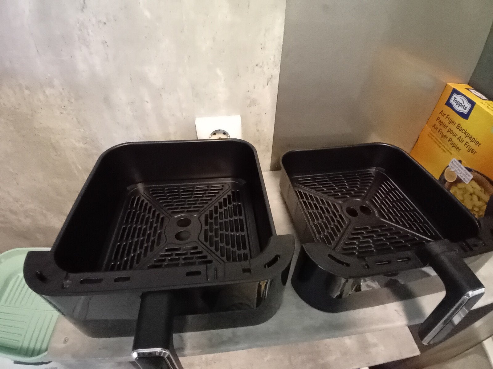 Foto 6 van dubbele airfryer met pizza oven