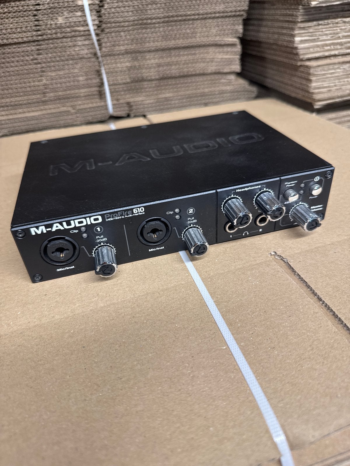 M-Audio ProFire 610 Audio Interface 192KHz met FireWire, Ophalen of Verzenden, Gebruikt