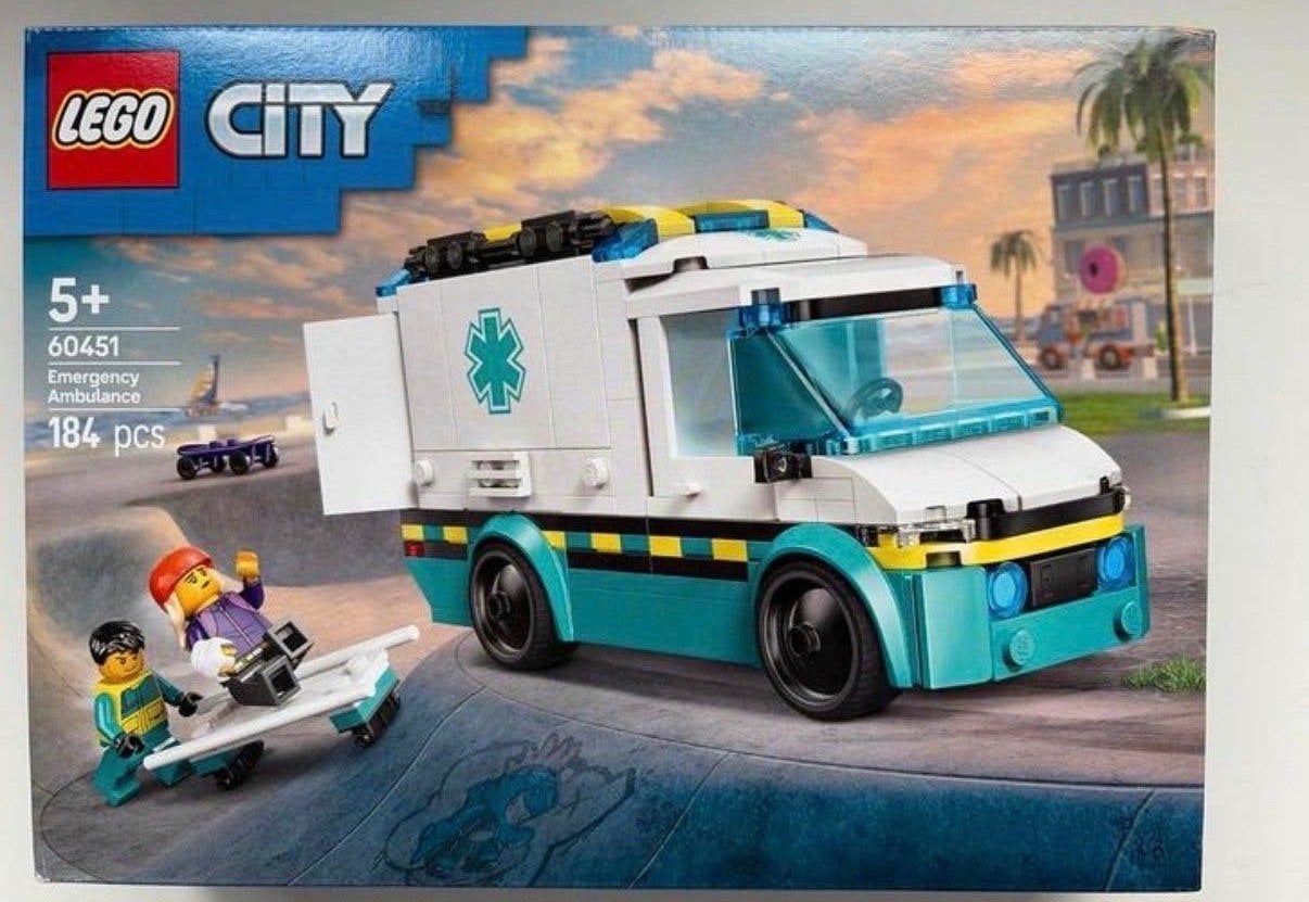 LEGO City 60451 Ambulance - Nieuw in doos, Lego, City, Denemarken, Lego.com