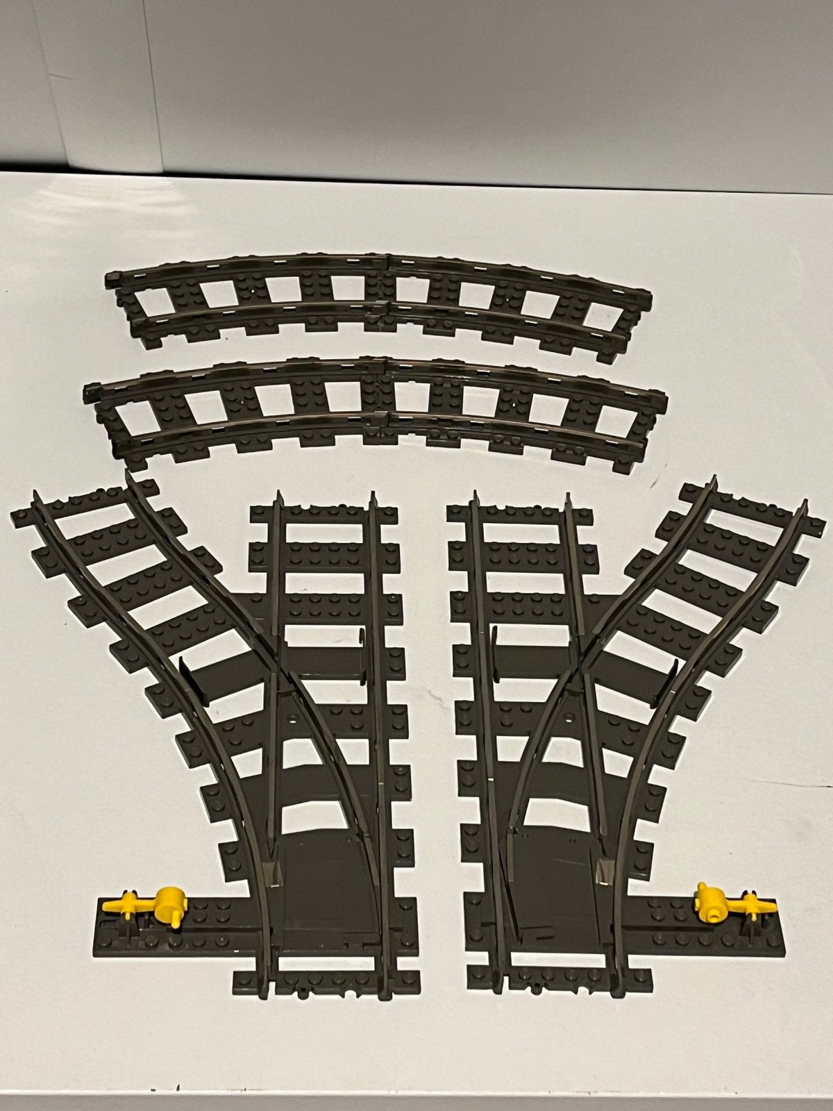 Lego 4531 - 9 volt rails, Ophalen of Verzenden, Gebruikt