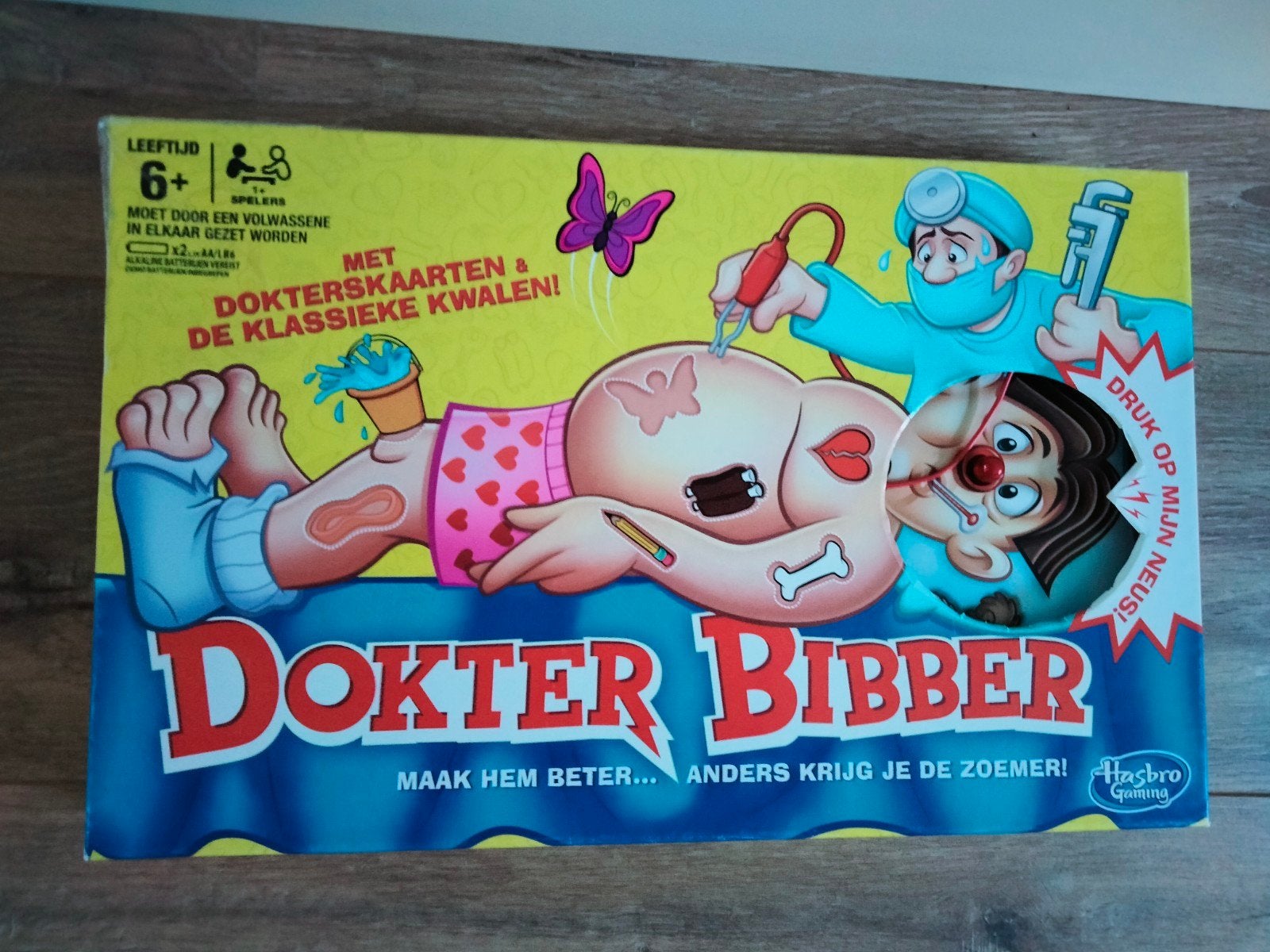 Spel Dokter Bibber, Tickets en Kaartjes, Drie personen of meer