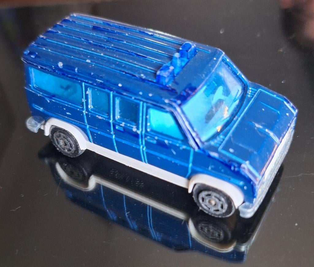 Majorette no 279 / 234  fourgon police, Ophalen of Verzenden, Gebruikt, Auto