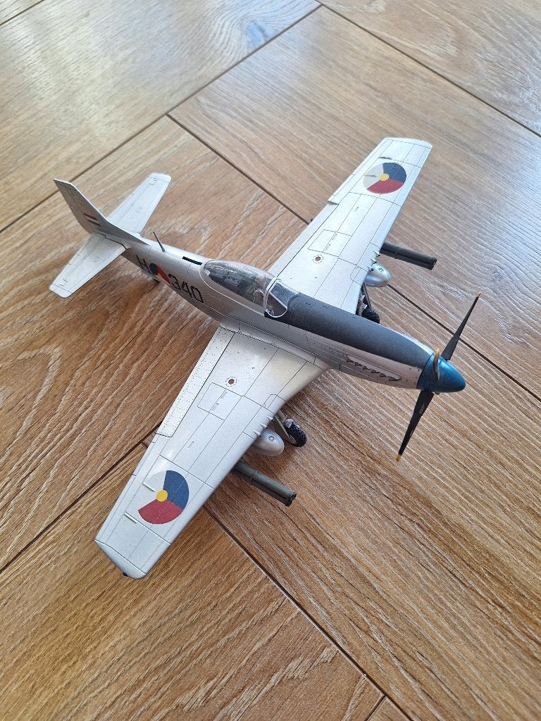 Diecast 1:48 1/48 Hobby Master North American P-51D Mustang, Overige merken, Ophalen of Verzenden, Zo goed als nieuw, Groter dan 1:72