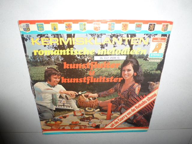 Vinyl LP DE KERMISKLANTEN - Romantische Melodieën 16 liedjes, Ophalen of Verzenden, Zo goed als nieuw, Overige formaten, Levenslied of Smartlap