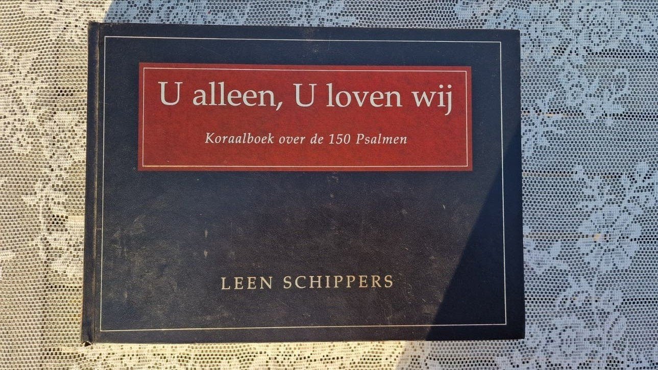 Leen Schippers - Koraalboek over de 150 Psalmen, ritmisch, Boeken, Ophalen of Verzenden, Zo goed als nieuw, Artiest, Leen Schippers