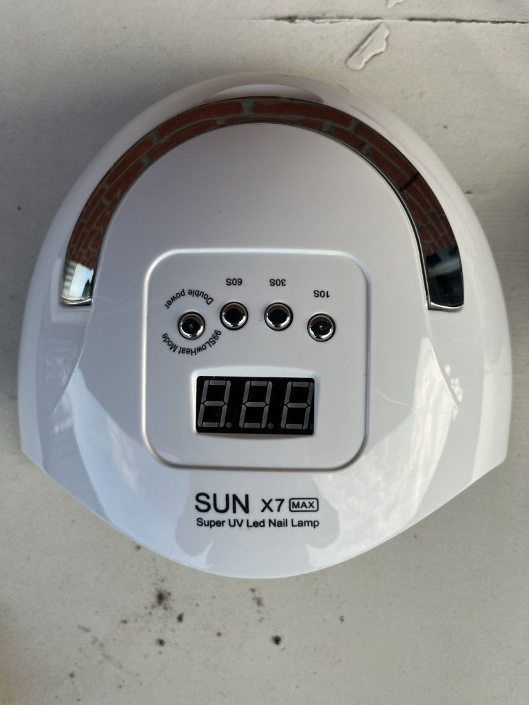 SUN X7 UV/LED Nail Lamp 180Watt (10, 30, 60, 99, 120 sec), Wit, Ophalen of Verzenden, Zo goed als nieuw, Handen en Nagels