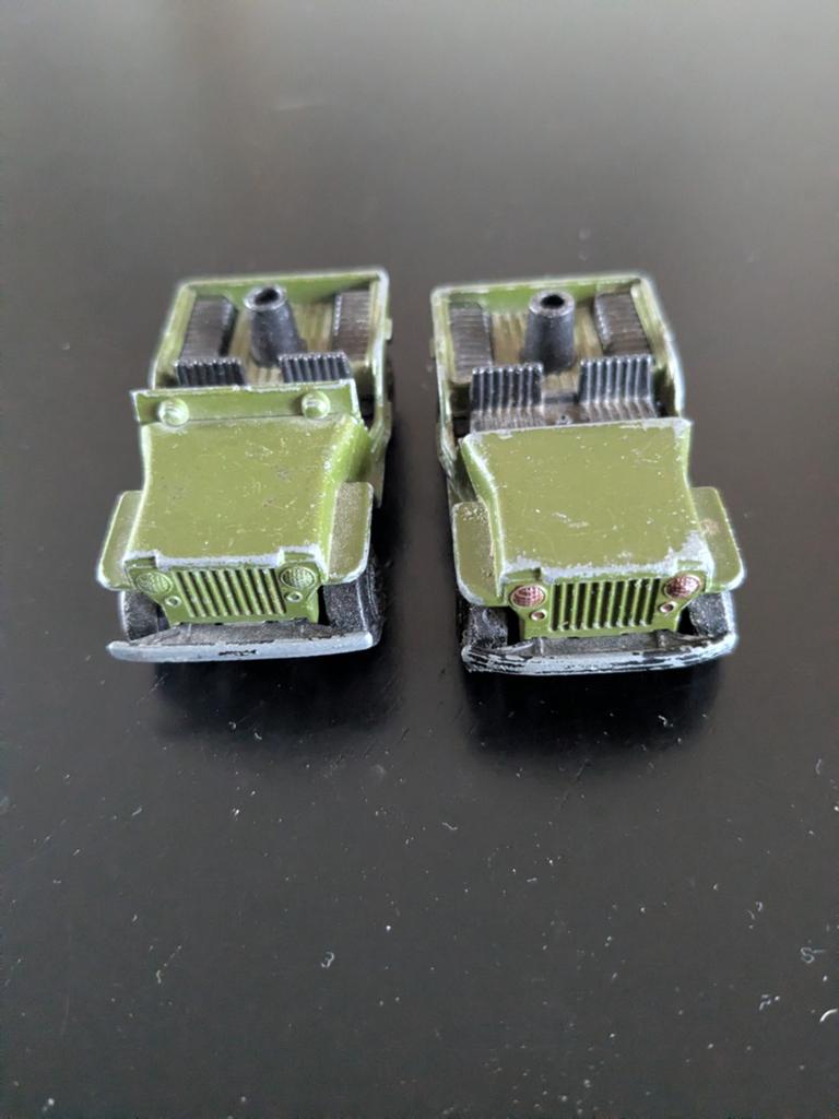 Matchbox nr 38 Jeep (set van 2), Ophalen of Verzenden