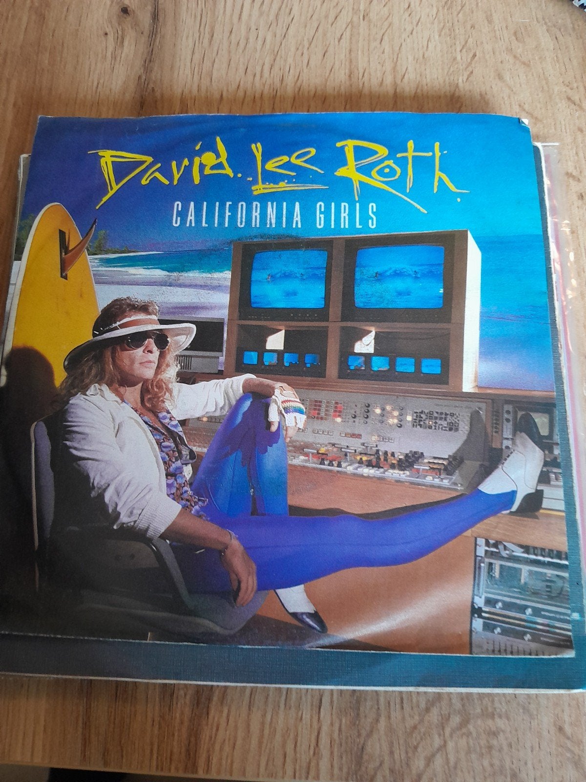 david lee roth 7 inch california girls, Cd's en Dvd's, Ophalen of Verzenden, Zo goed als nieuw, Pop