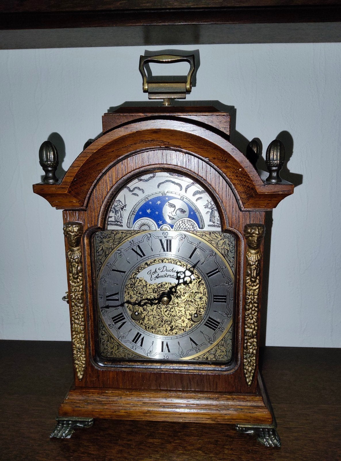mooie antieke klok, Ophalen of Verzenden