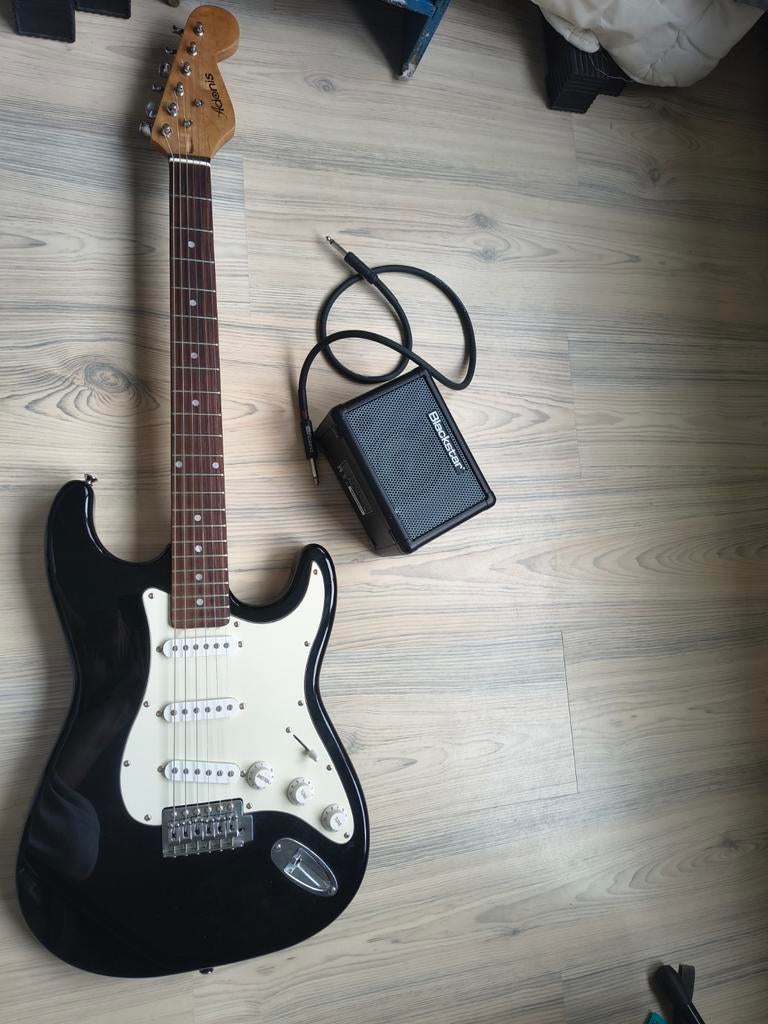 Elektrische gitaar met Blackstar versterker, Overige merken, Met versterker, Ophalen of Verzenden, Zo goed als nieuw