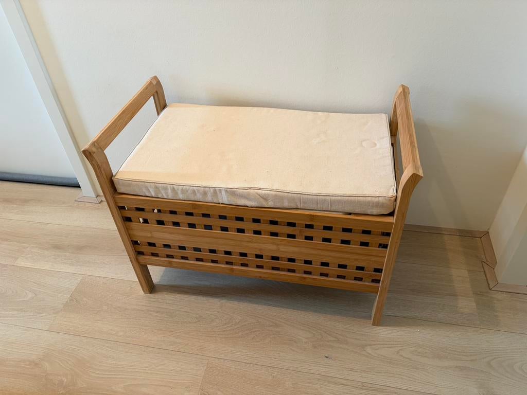 Houten bankje, Huis en Inrichting, Kasten | Overige, Ophalen