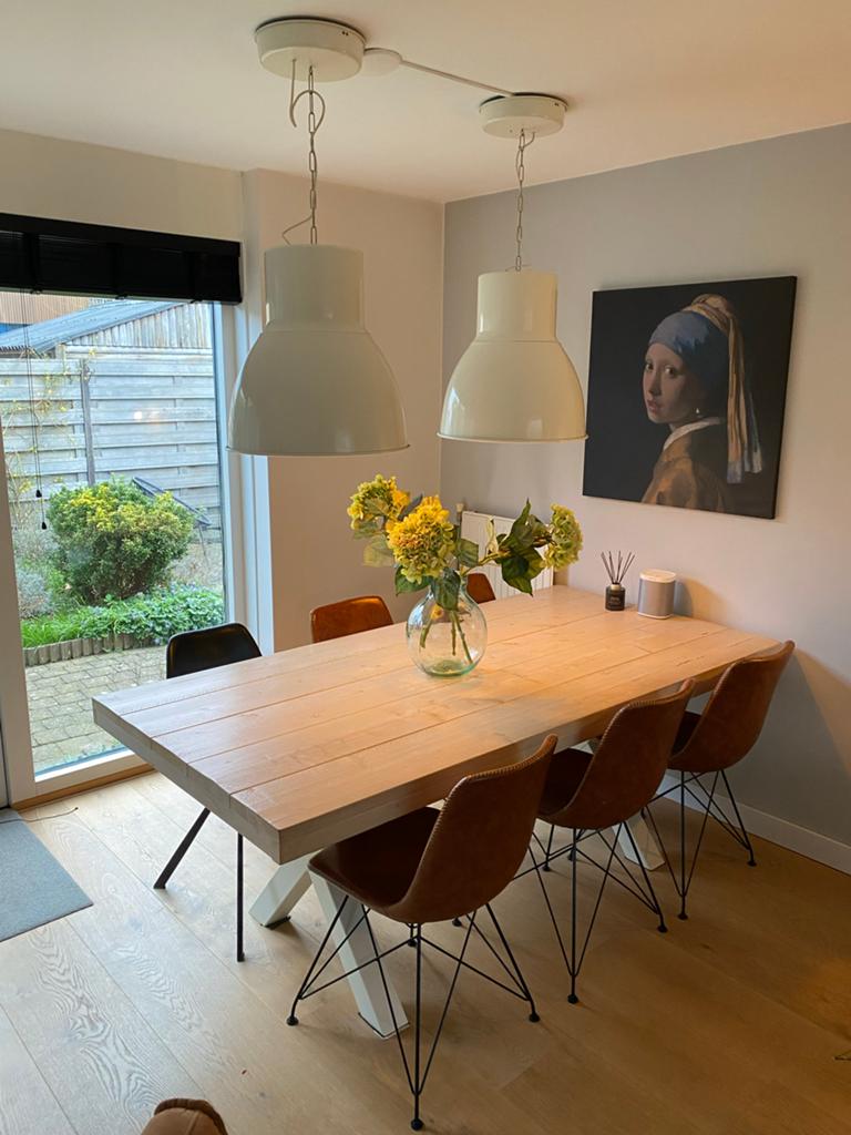 Hektar hanglamp Ikea, Ophalen, Gebruikt, 50 tot 75 cm, Metaal