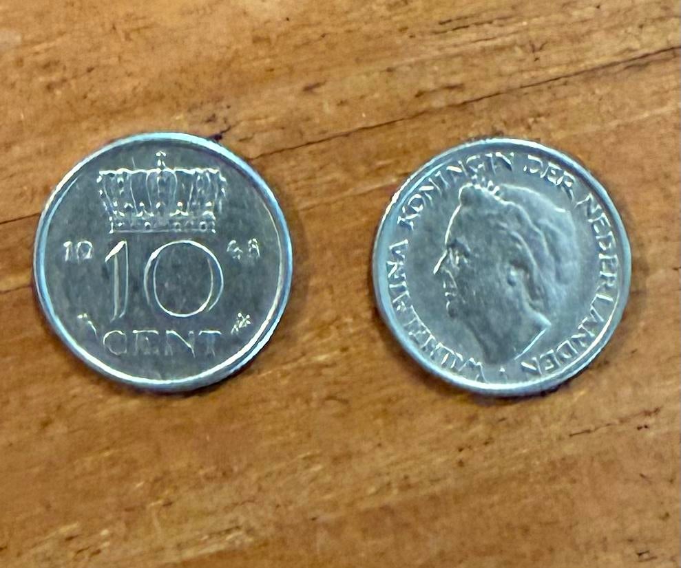 10 cent 1948 wilhelmina, Ophalen, Koningin Wilhelmina, 10 cent