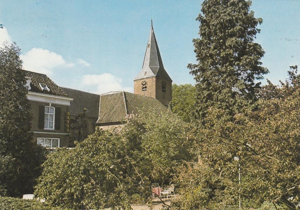 ALMEN Hotel De Hoofdige Boer met N.H. Kerk, Verzenden, 1980 tot heden, Gelopen, Gelderland