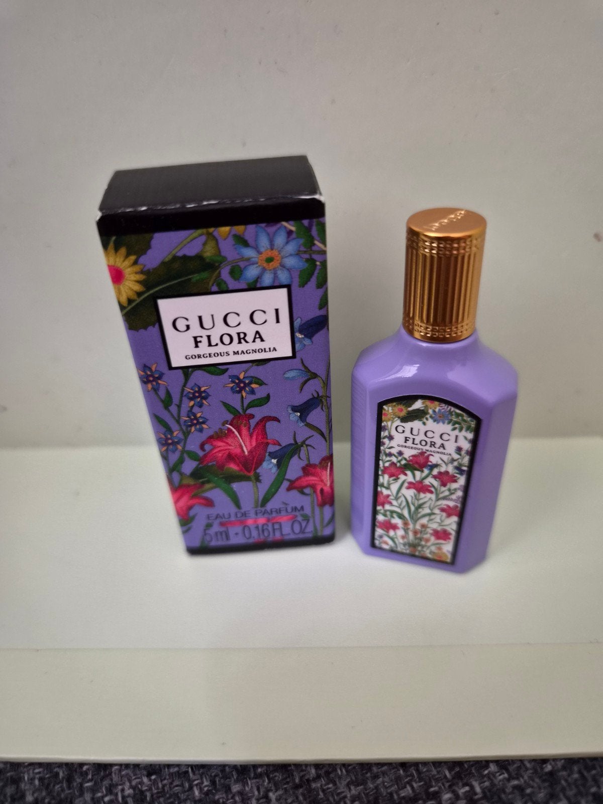 Gucci flora gorgeous magnolia eau de parfum miniatuur, Ophalen of Verzenden, Nieuw