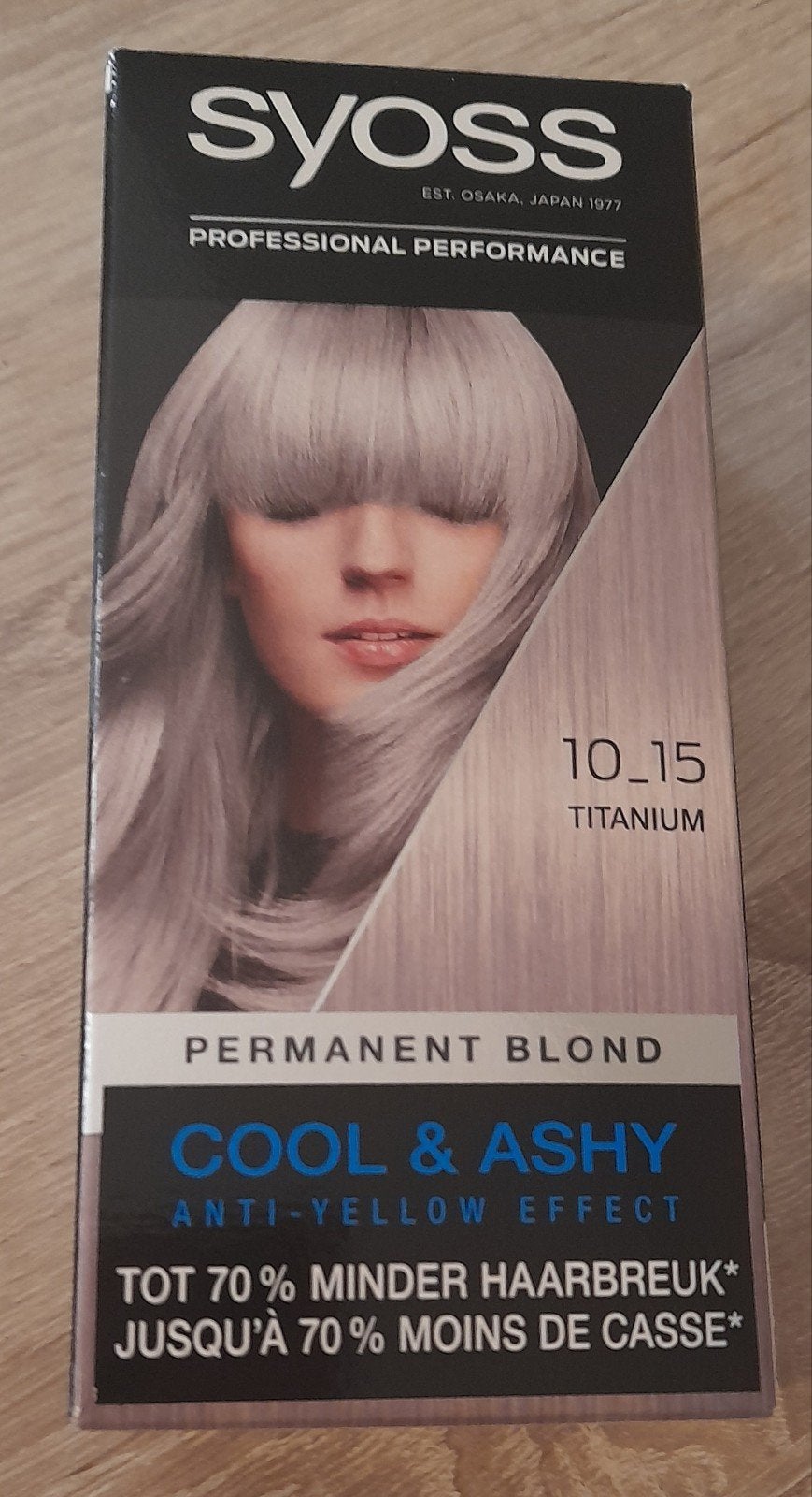 Syoss Permanent Blond 10_15 Titanium Haarverf, Ophalen, Nieuw, Overige typen