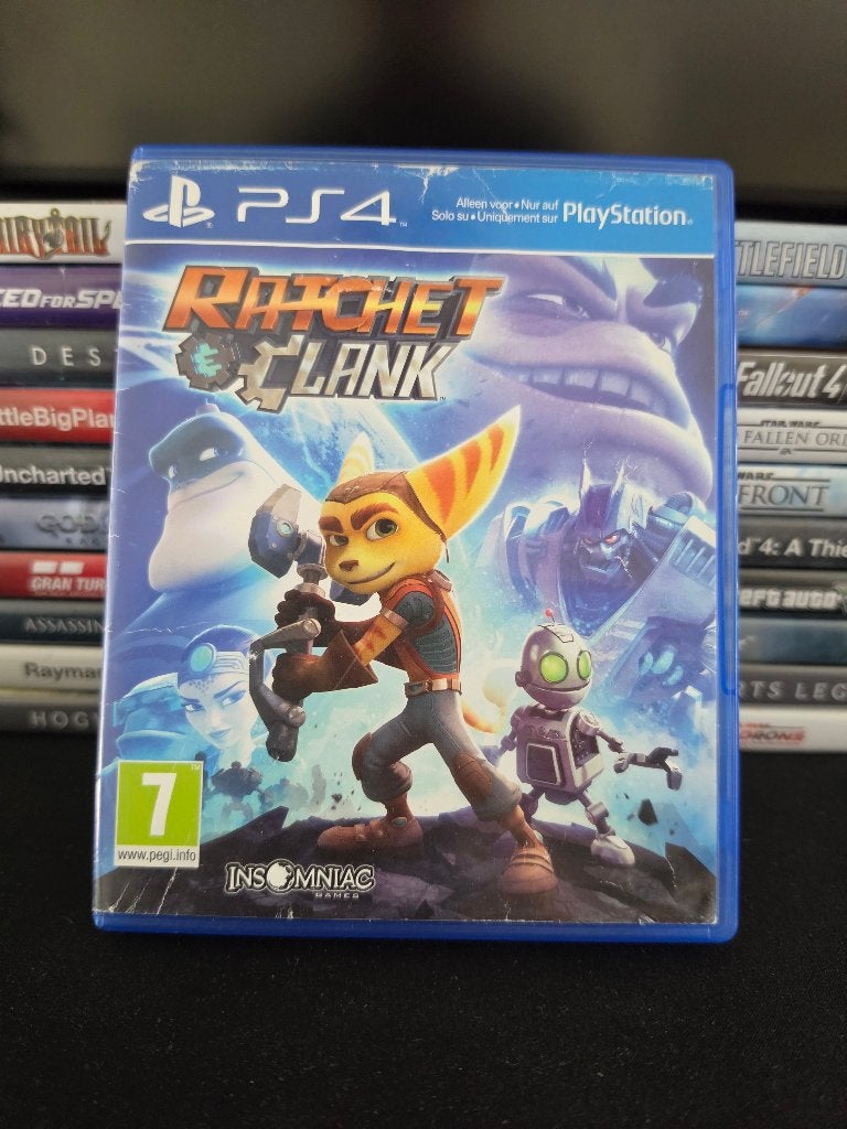 Ratchet & Clank PS4 - Werkt perfect, lichte krasjes, Avontuur en Actie, Gebruikt, 1 speler, Ophalen of Verzenden