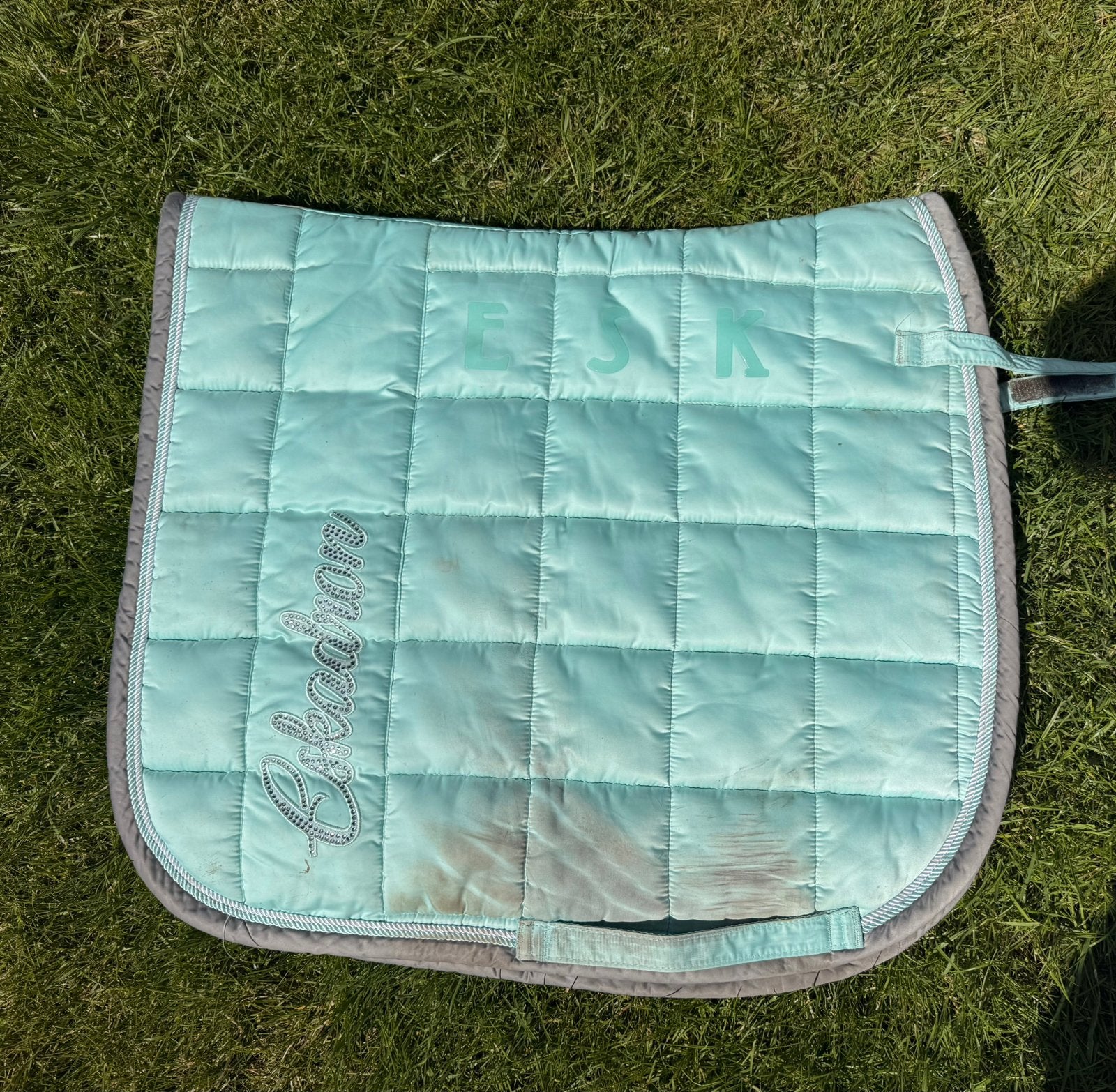 Eskadron dressuurdekje met strass/ glitters, Dieren en Toebehoren, Paarden en Pony's | Dekens en Dekjes, Gebruikt, Dressuurdekje