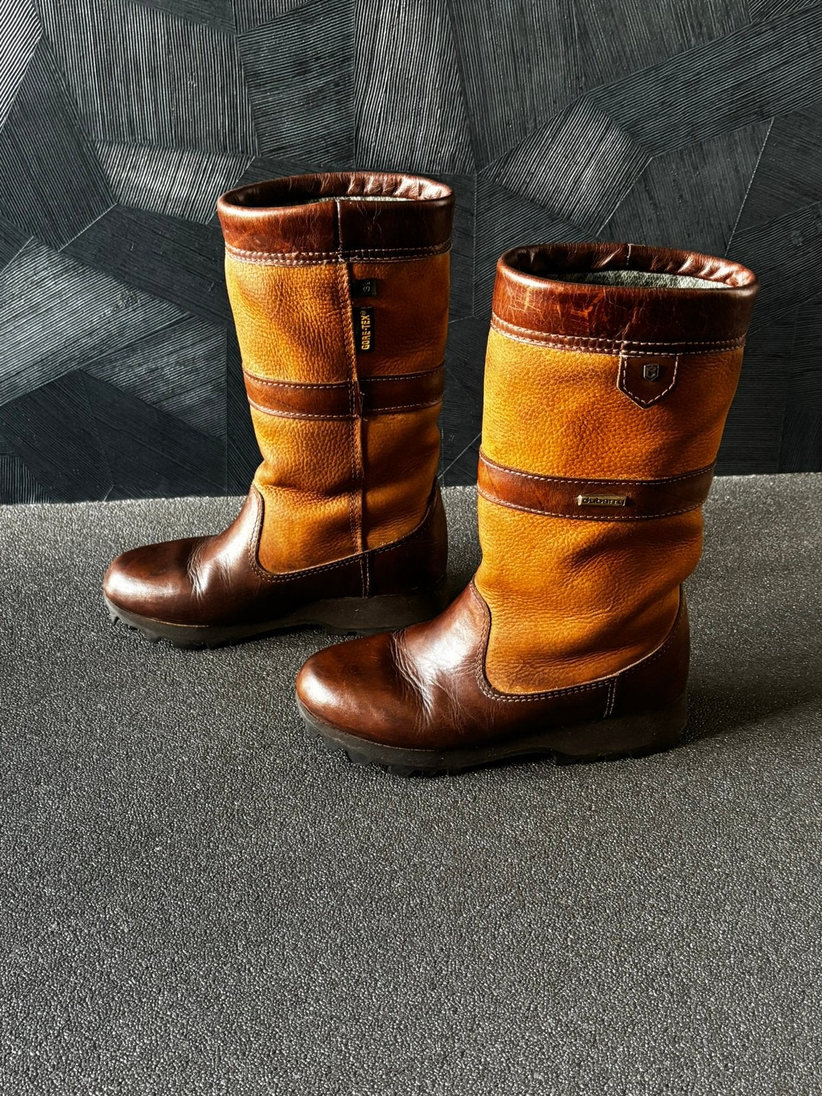 Dubarry Gore-Tex Lederen Laarzen - Maat 36/ 3,5 -Nieuwe Zool, Kleding | Dames, Bruin, Lage of Enkellaarzen, Ophalen of Verzenden