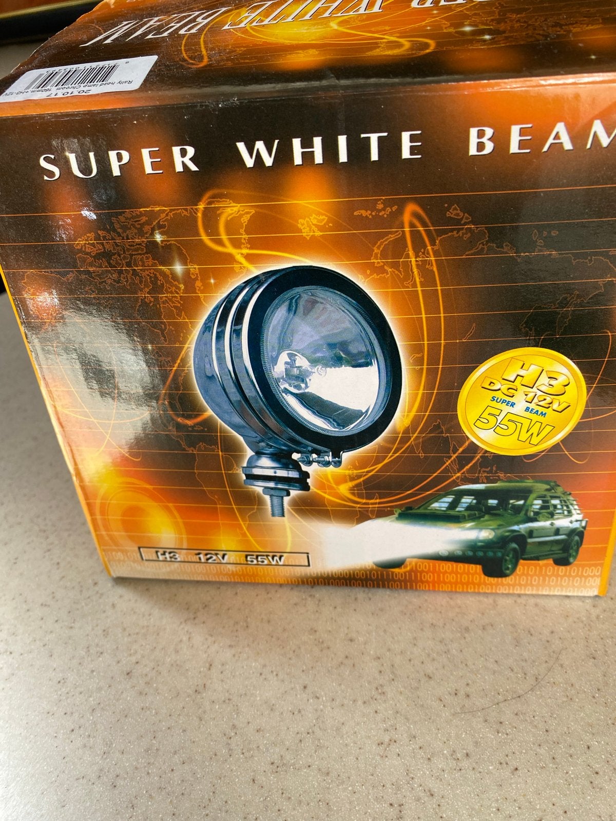 Super White Beam Koplamp Auto/Traktor - Set met 2 Ringen, Ophalen of Verzenden, Nieuw, Universele onderdelen