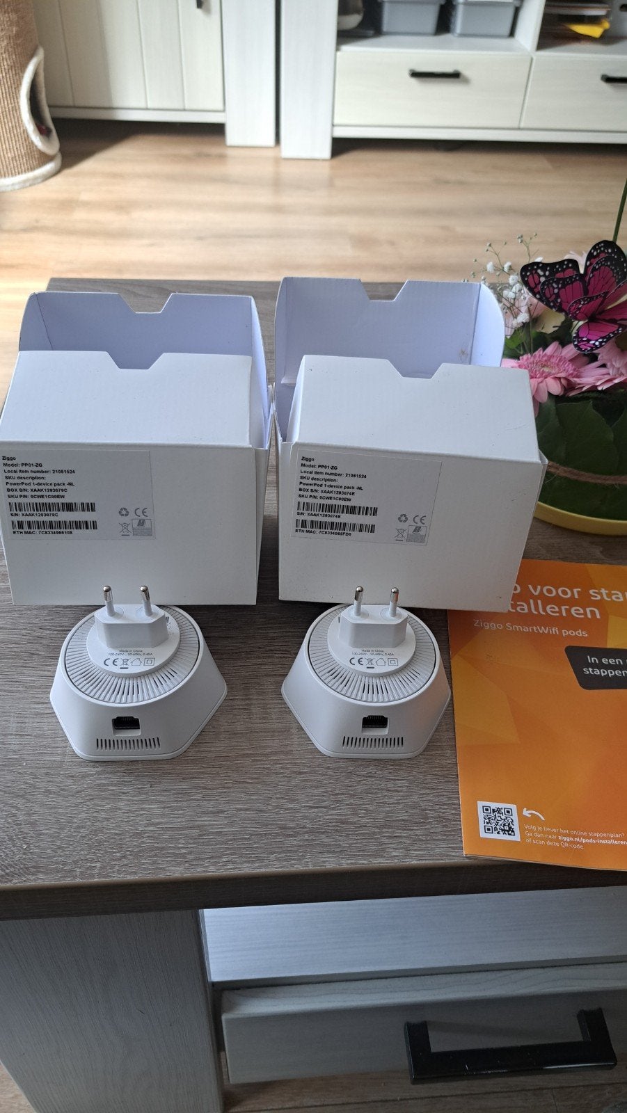 Ziggo Wifi Pods, Computers en Software, Ophalen, Nieuw, Ziggo pods - WiFi versterkers
