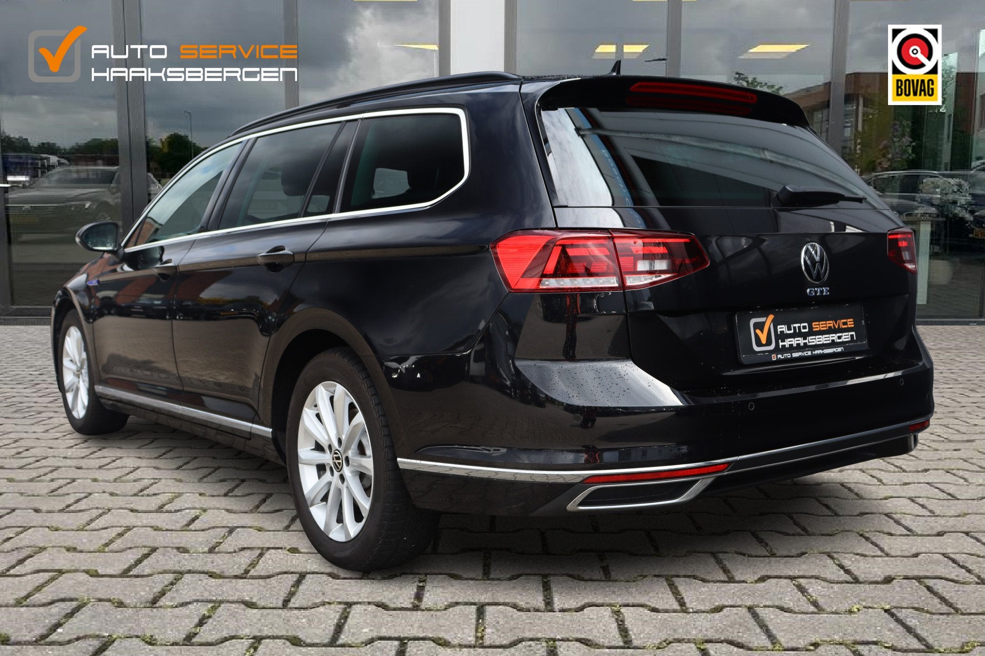 Volkswagen Passat Variant 1.4 TSI PHEV GTE Business | ACC |, Auto's, Stof, Gebruikt, Zwart, 4 cilinders