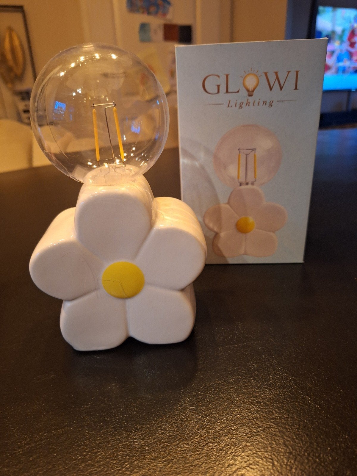 Nieuwe Glowi Bloemenlamp - Sfeerlamp, Overige merken, Kunststof, Nieuw, Wit