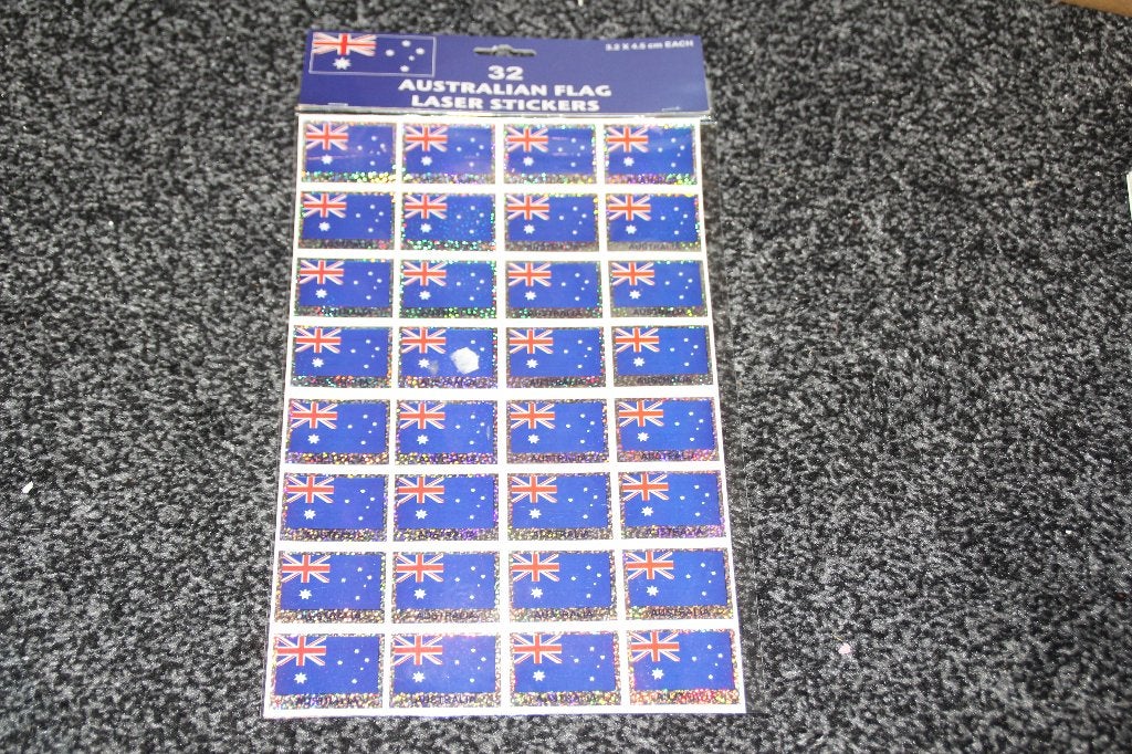 stickers australische vlag, Ophalen of Verzenden, Nieuw, Sticker