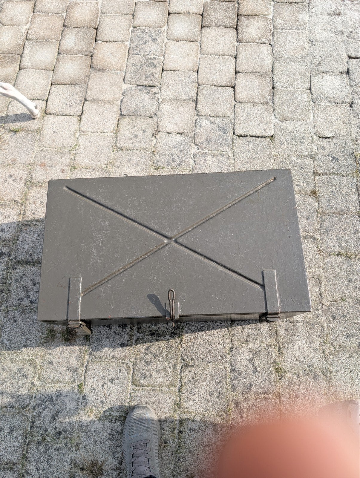 militaire kist, Ophalen, Landmacht, Nederland, Kist of Geocache