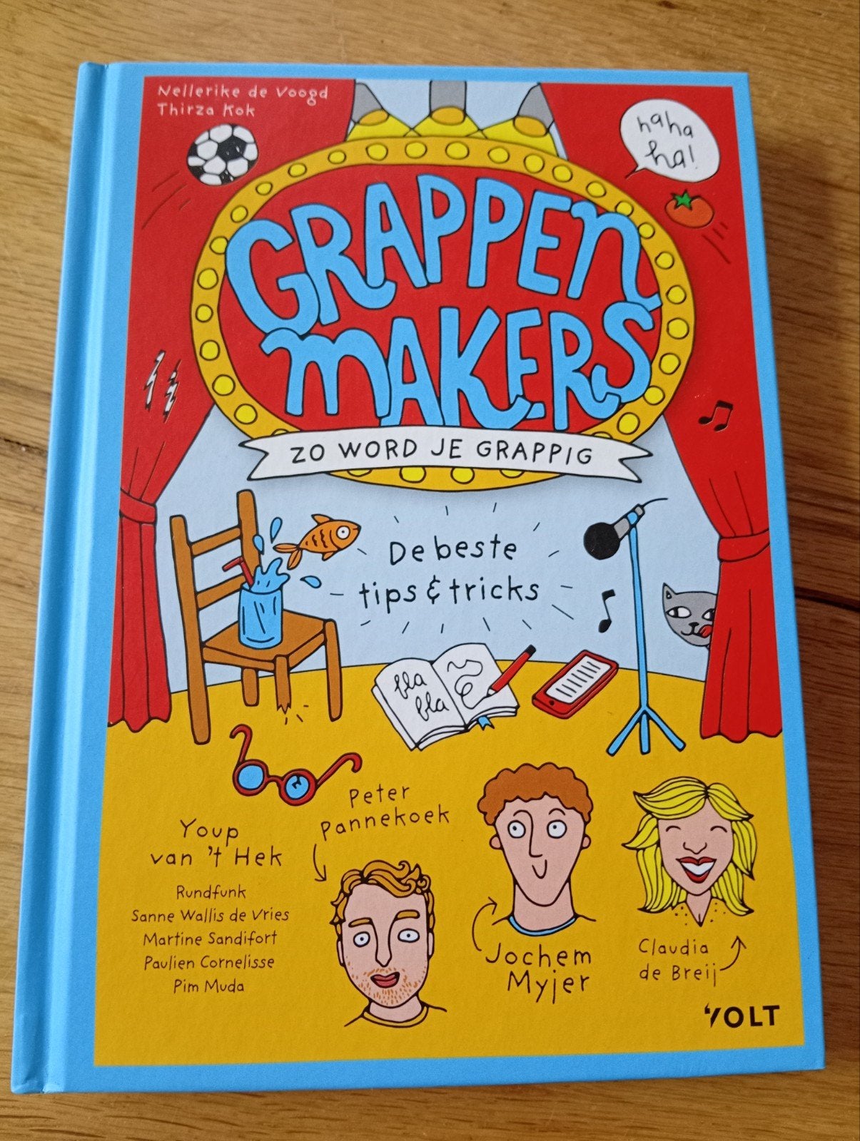 Grappenmakers: Zo word je grappig - Nellerike de Voogd, Ophalen of Verzenden, Zo goed als nieuw, Nellerike de Voogd, Thirza Kok