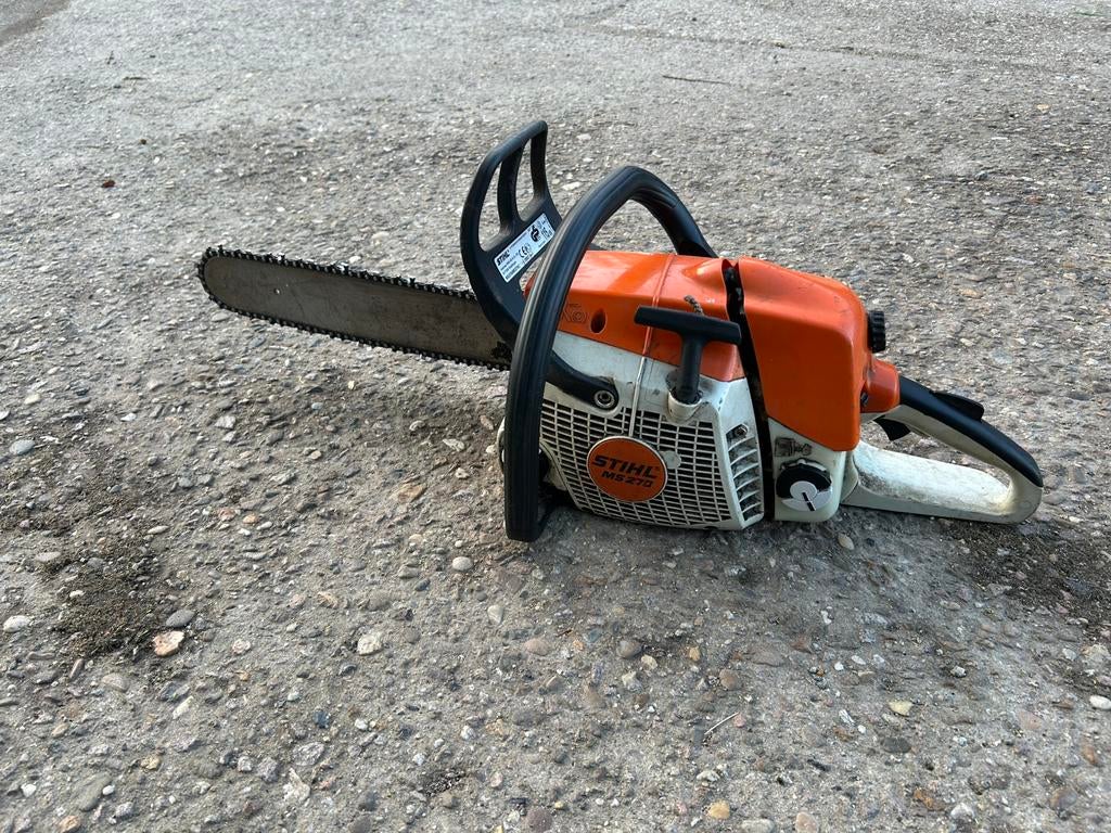 Stihl ms 270 kettingzaag, Tuin en Terras, Hand-tuingereedschap, Ophalen, Zo goed als nieuw