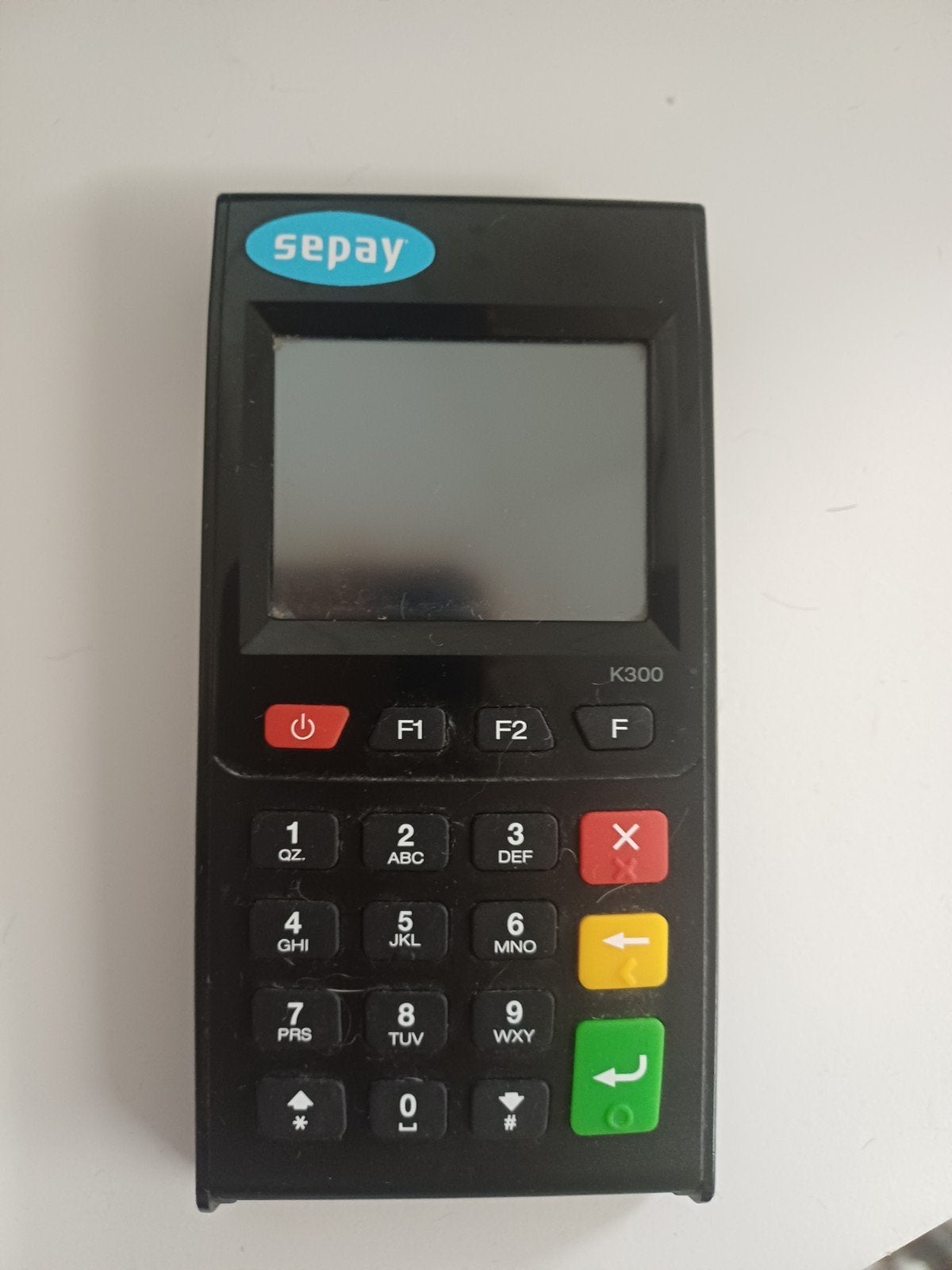 Sepay pinautomaat, Ophalen