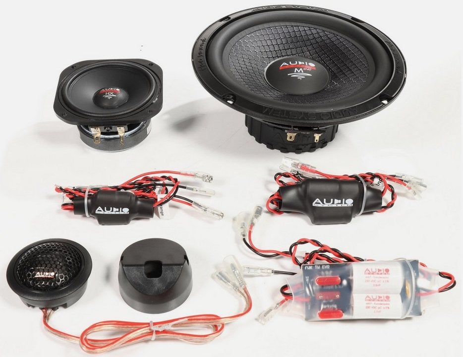 Audio System M165 EVO3 Composet/Speakers 3-way 16.5cm/6.5'', Info@optimount.nl, Nieuw, Ophalen of Verzenden, Anholtseweg 48A 7091 HB DINXPERLO
