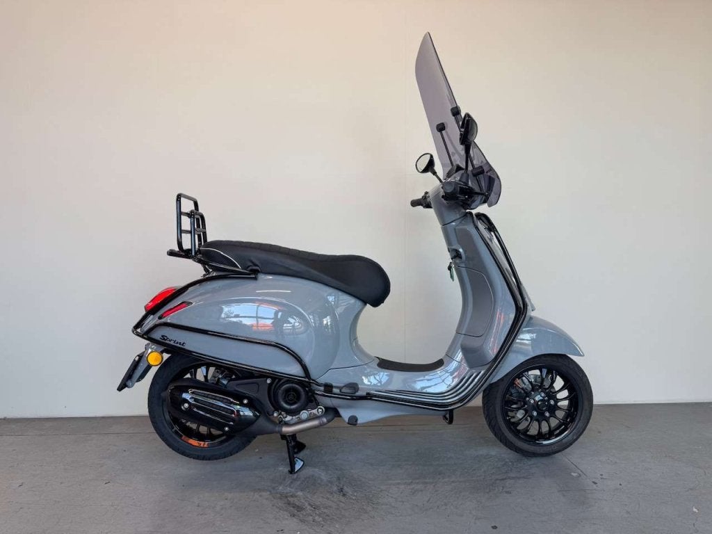 Vespa Sprint Brom 45 km/h, BWJ 2018, Nardo Grey, Niet ingevuld, Gebruikt, Maximaal 45 km/u, Niet ingevuld