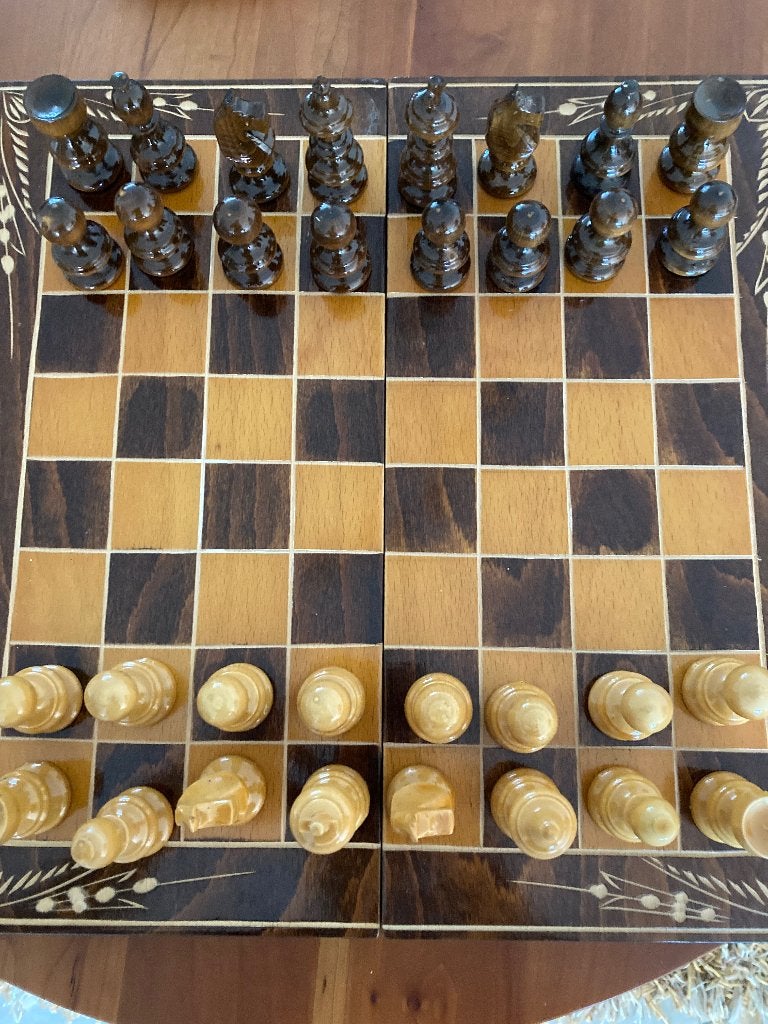 Schaakbord, Ophalen, Nieuw