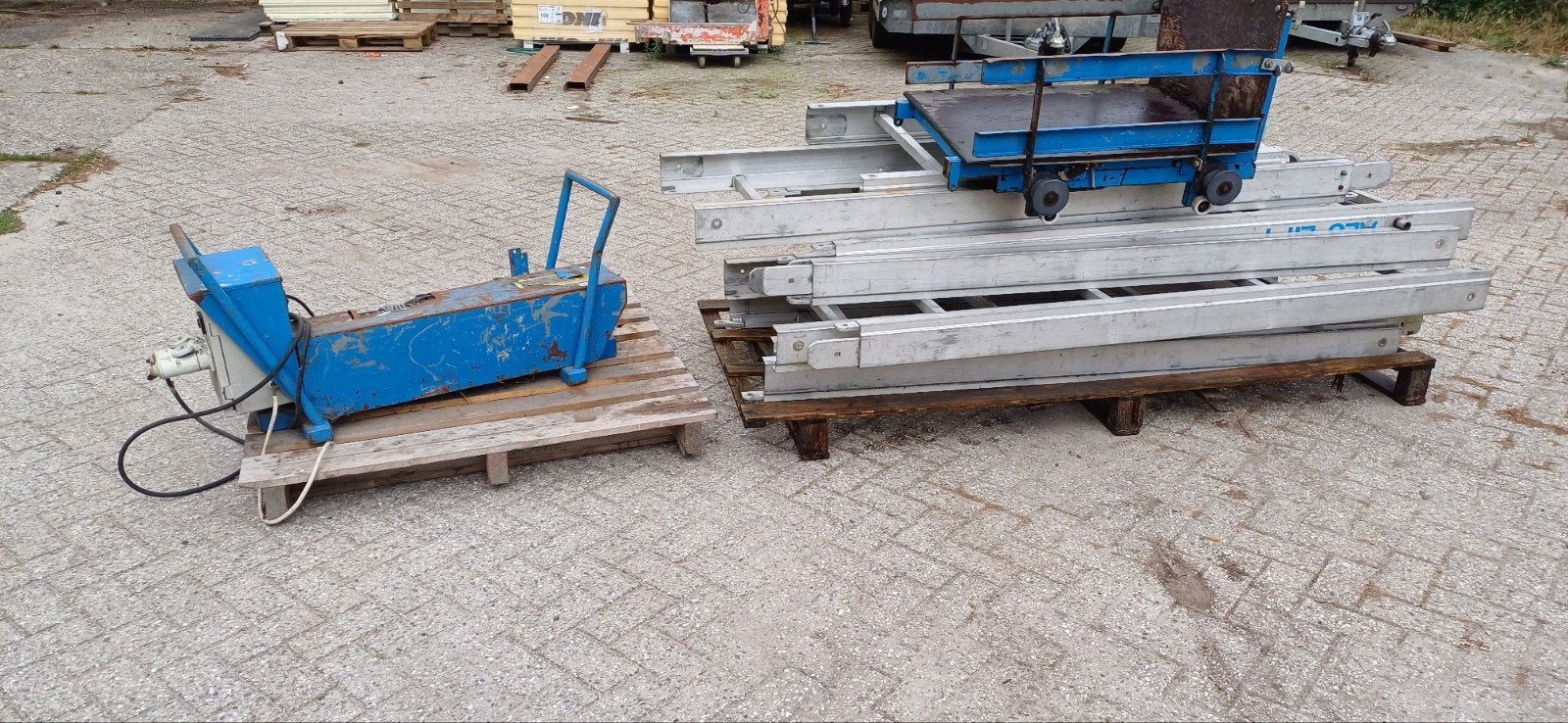 pannenlift pannen lift, Ophalen, Gebruikt