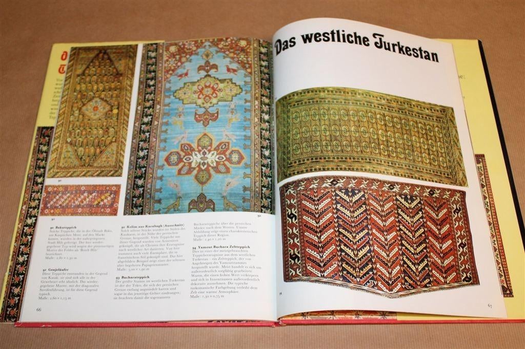 Oosterse Tapijten in Kleur [1972] — Vintage Prachtboek, Boeken, Ophalen of Verzenden, Gelezen