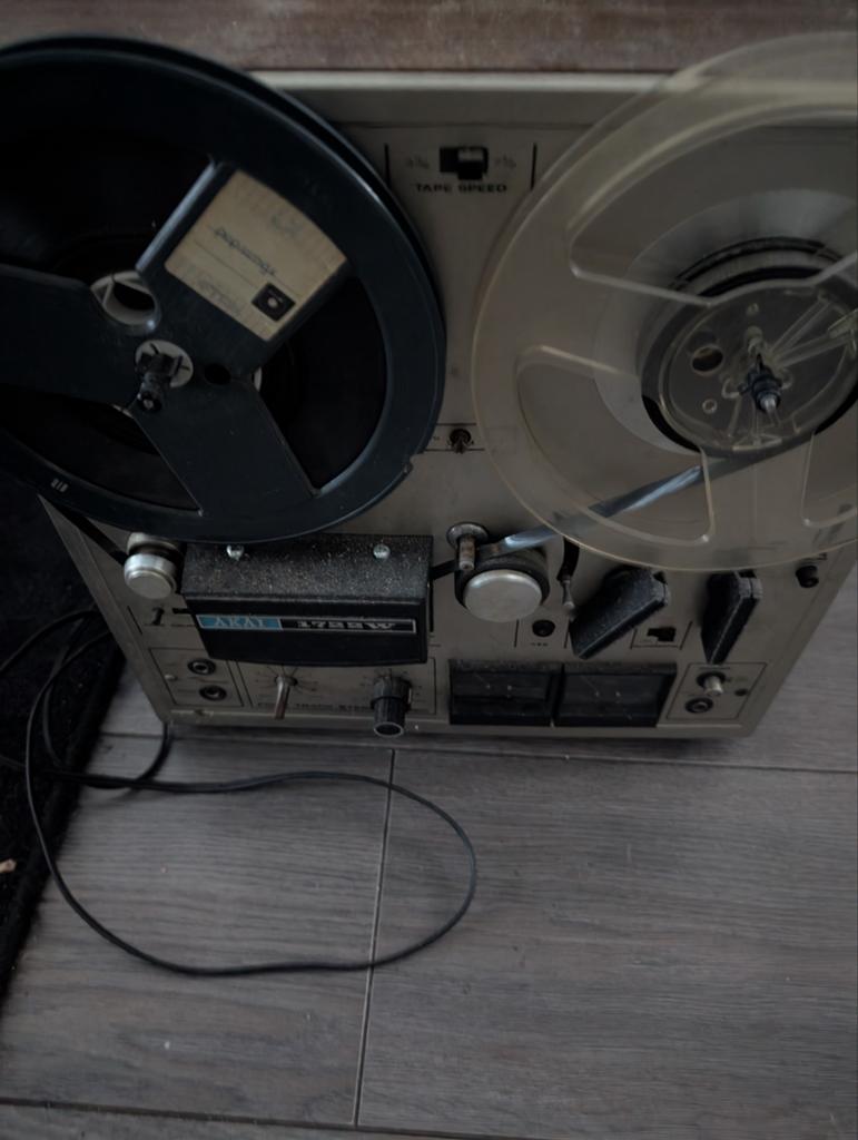 Akai 1722W Bandrecorder - Vintage Audio, Audio, Tv en Foto, Ophalen of Verzenden, Bandrecorder, Met banden