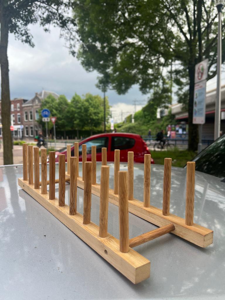 Bordenrekken verschillende soorten, Gebruikt, Bordenrek, Hout, Ophalen of Verzenden