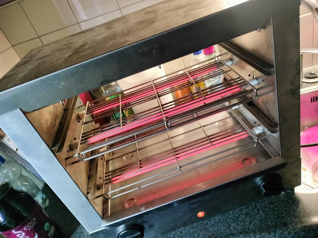 Compacte elektrische grill/oven - Ideaal voor kleine ruimtes, Ophalen, Minder dan 45 cm, Gebruikt, Minder dan 45 cm