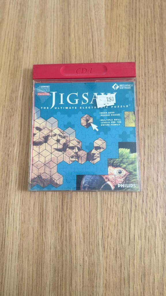 Jigsaw CD-I IN GOEDE STAAT, 1 speler, Ophalen of Verzenden, Zo goed als nieuw, Vanaf 3 jaar