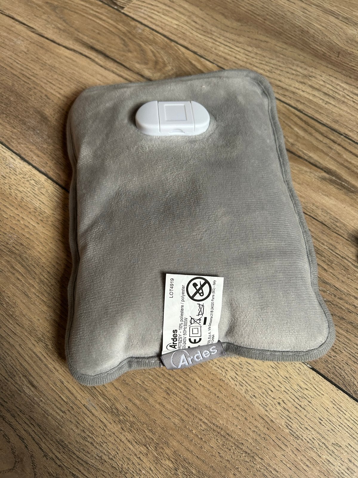 Elektrische kruik - Ardes, Ophalen, Gebruikt, Grijs, Textiel