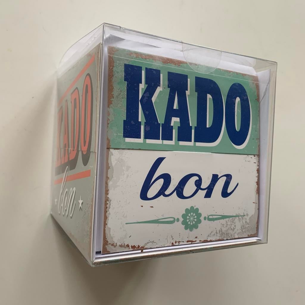 Doos met ruim 40 cadeaubonnen retro style, Ophalen of Verzenden, Nieuw