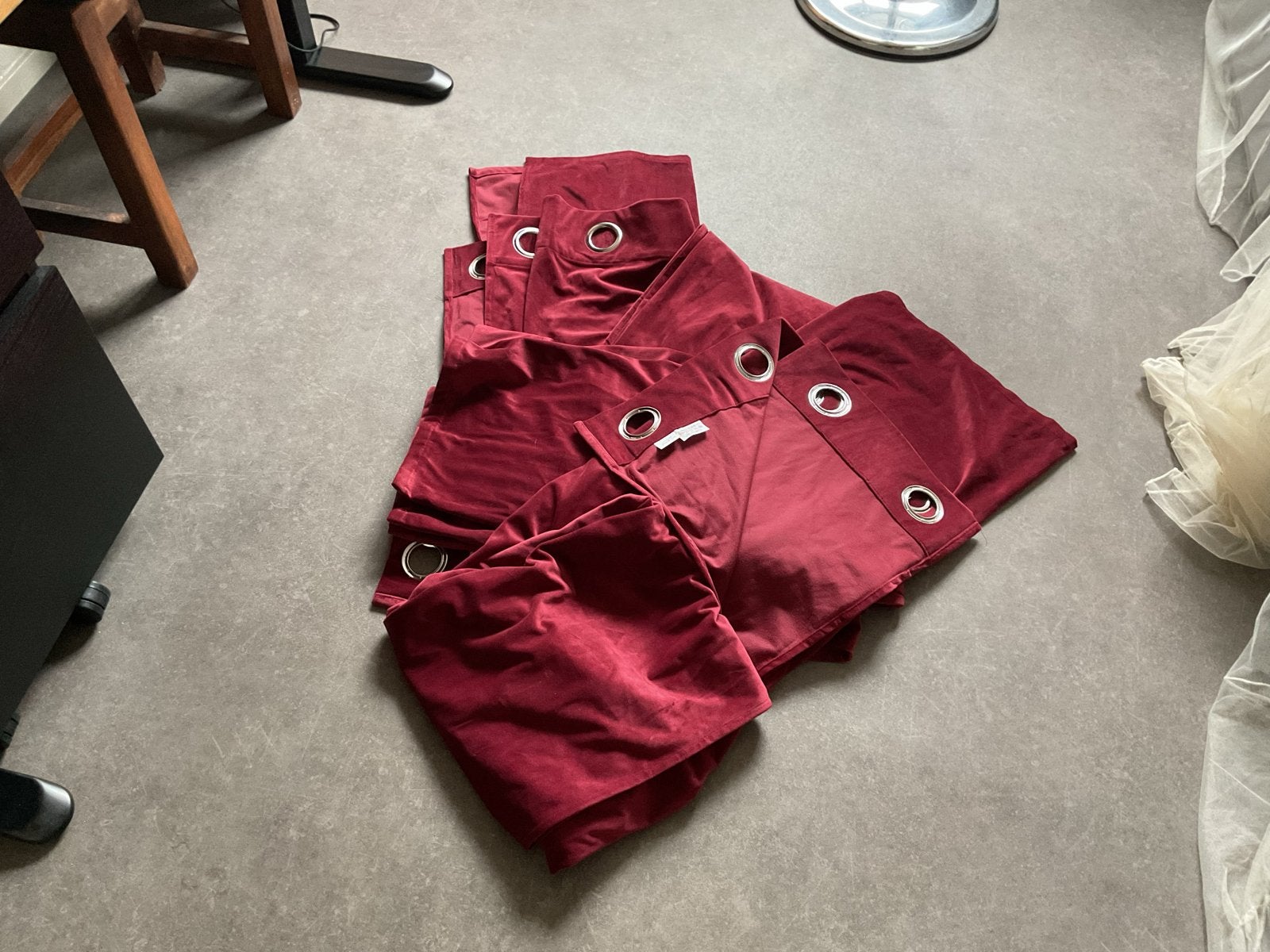 Leen Bakker Gordijnen Ruby 140x250cm - Zo goed als nieuw 3 x, Met ringen, Verzenden, Zo goed als nieuw, Gordijn