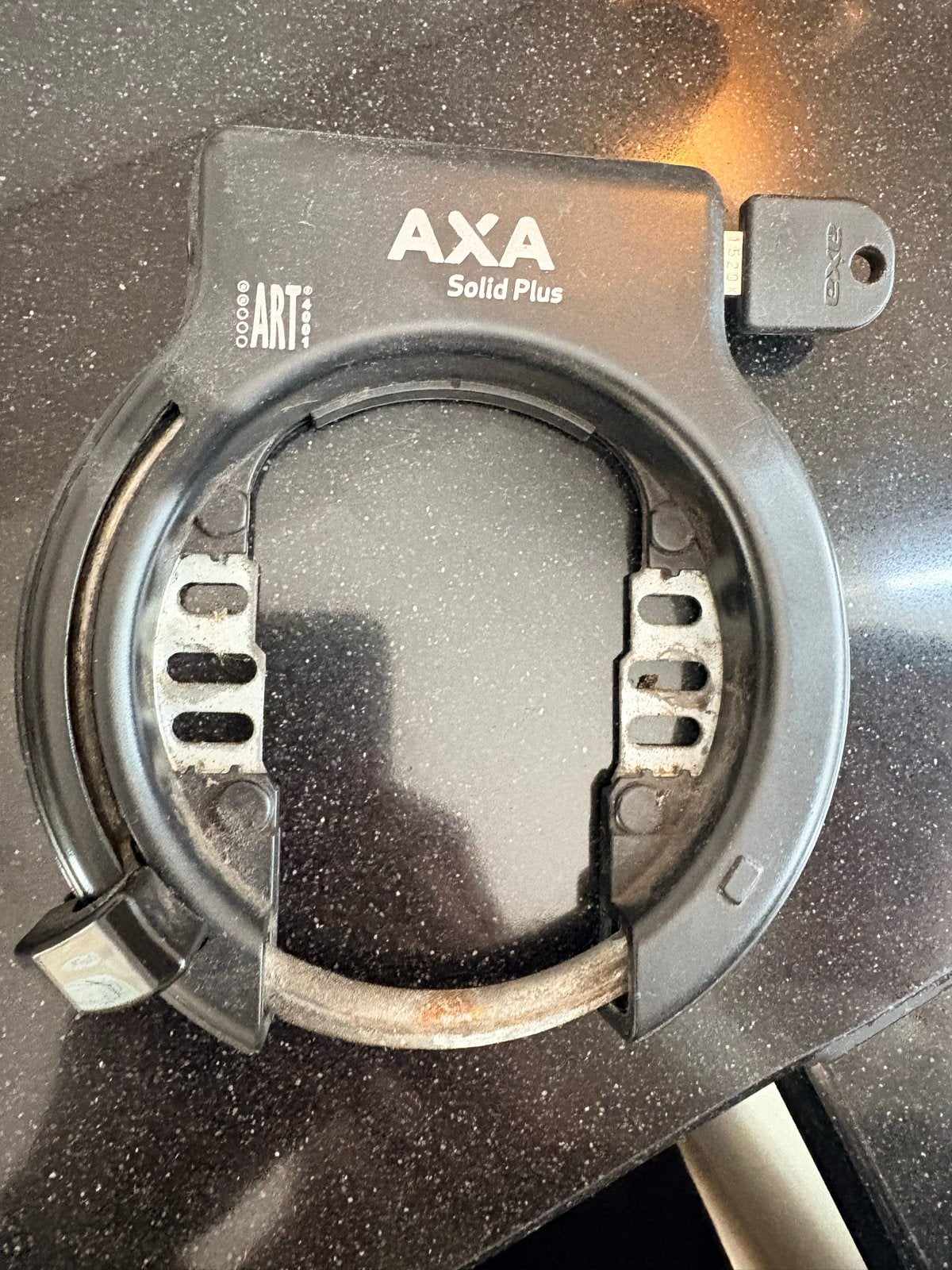 AXA Solid Plus Ringslot - Gebruikt, Ophalen of Verzenden, Gebruikt, Ringslot