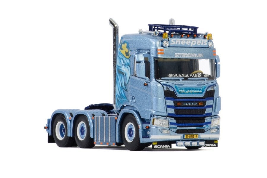 WSI Sneepels Transport Scania R Normal truck in doos blister, Hobby en Vrije tijd, Modelauto's | 1:50, Ophalen of Verzenden, Nieuw